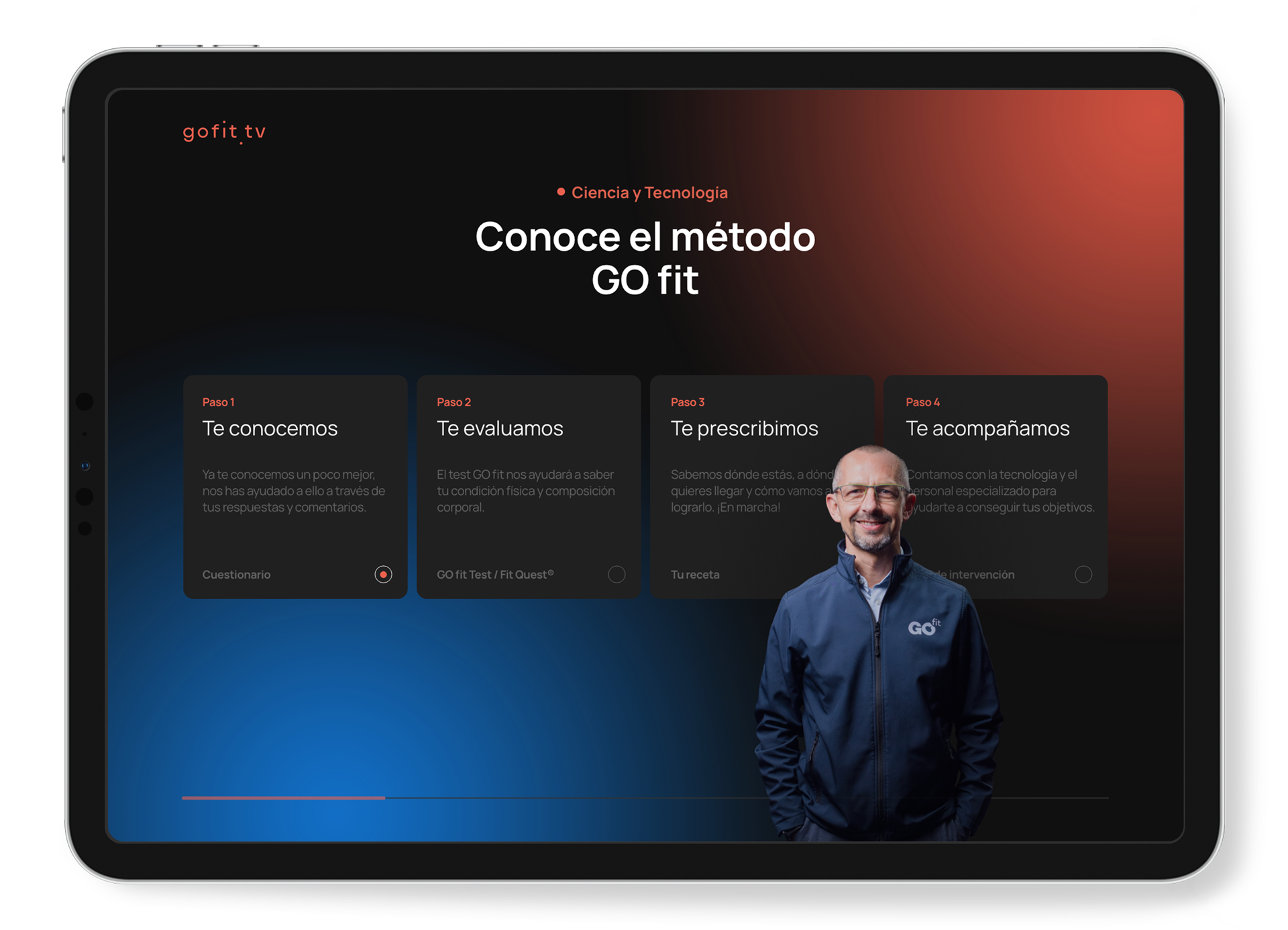 Conoce el método GO fit tablet